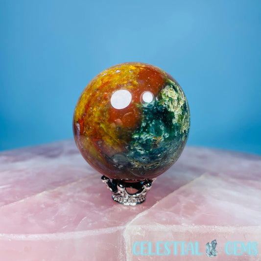 Ocean Jasper Small Sphere