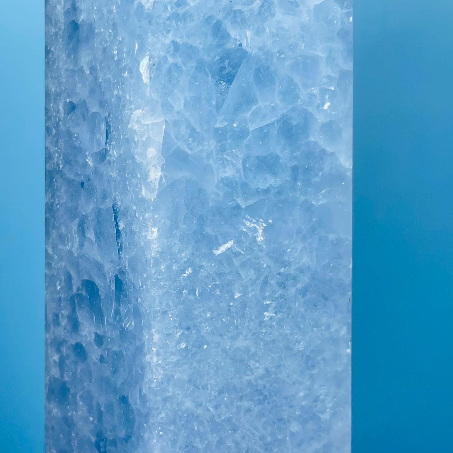 Blue Calcite Large Tower