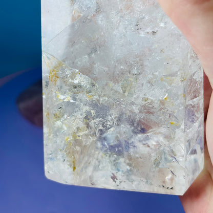 High Grade Clear Quartz Large Tower