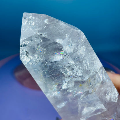 High Grade Clear Quartz Large Tower