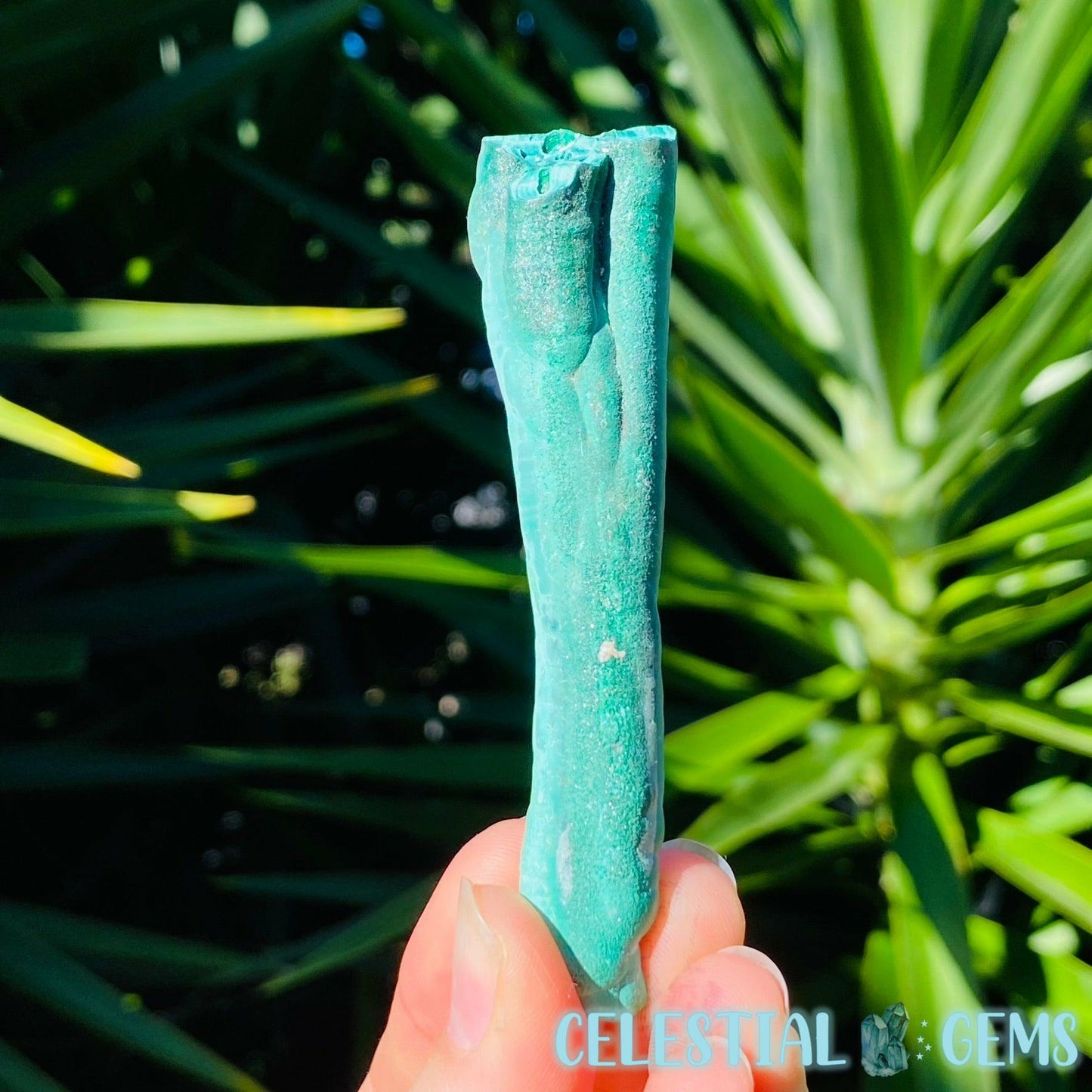 Malachite Single Stalactite Specimen