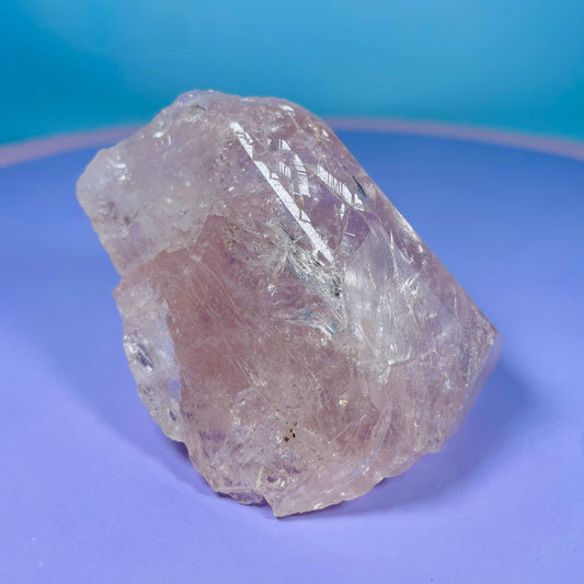 A Grade Morganite Large Crystal Specimen (Video)