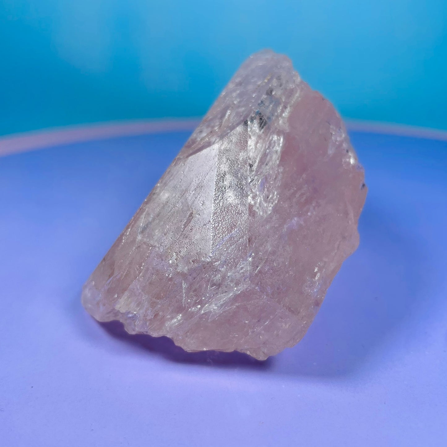 A Grade Morganite Large Crystal Specimen (Video)