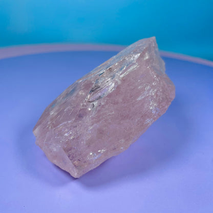 A Grade Morganite Large Crystal Specimen (Video)