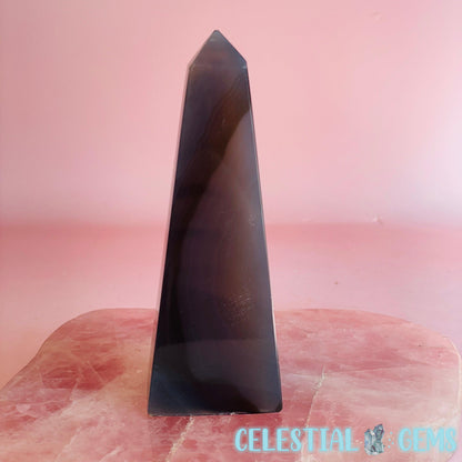 Druzy Agate Obelisk Medium Tower B