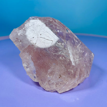 A Grade Morganite Large Crystal Specimen (Video)