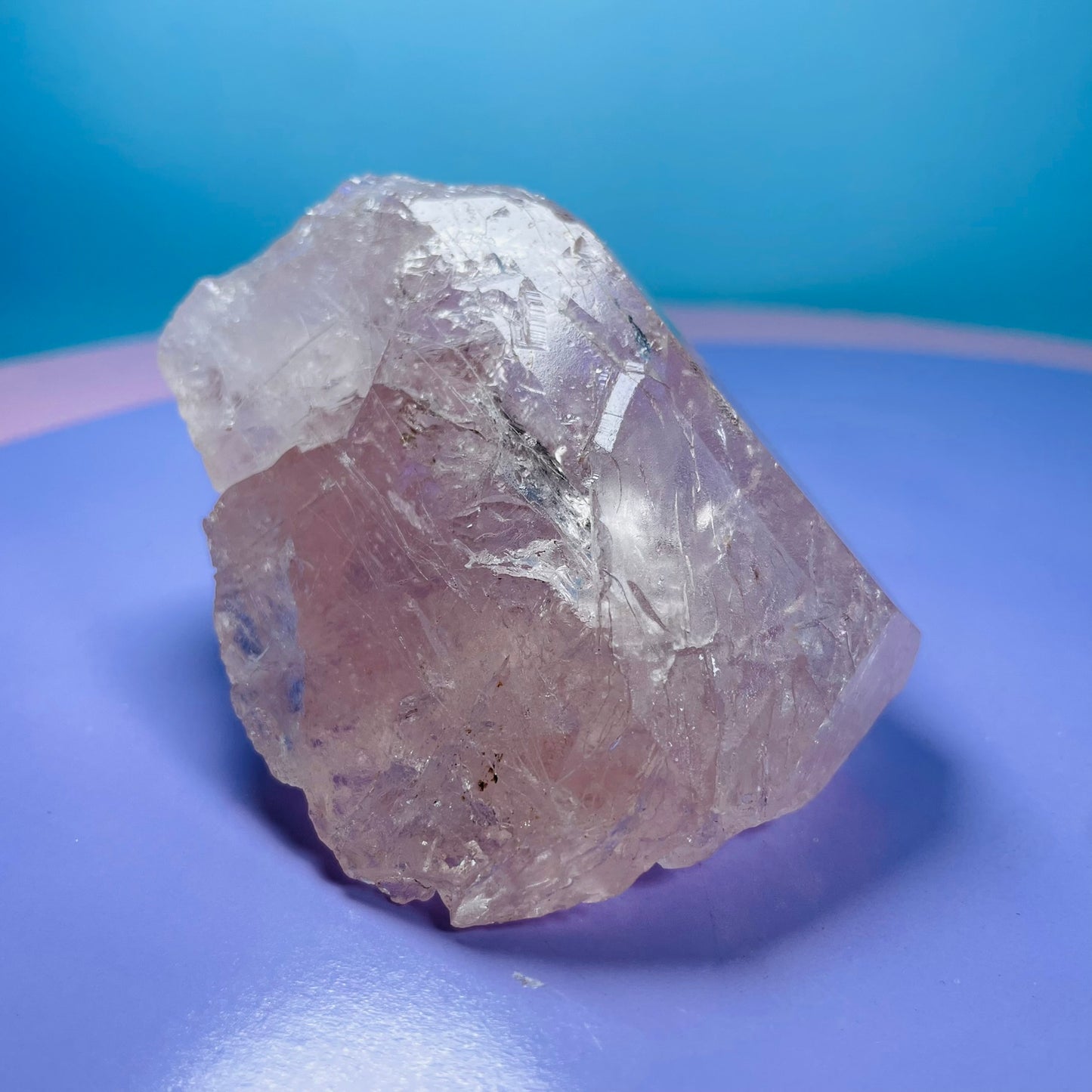 A Grade Morganite Large Crystal Specimen (Video)
