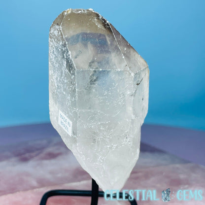 Smoky Quartz Point on 'Lollipop' Stand