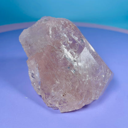 A Grade Morganite Large Crystal Specimen (Video)