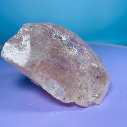 A Grade Morganite Large Crystal Specimen (Video)