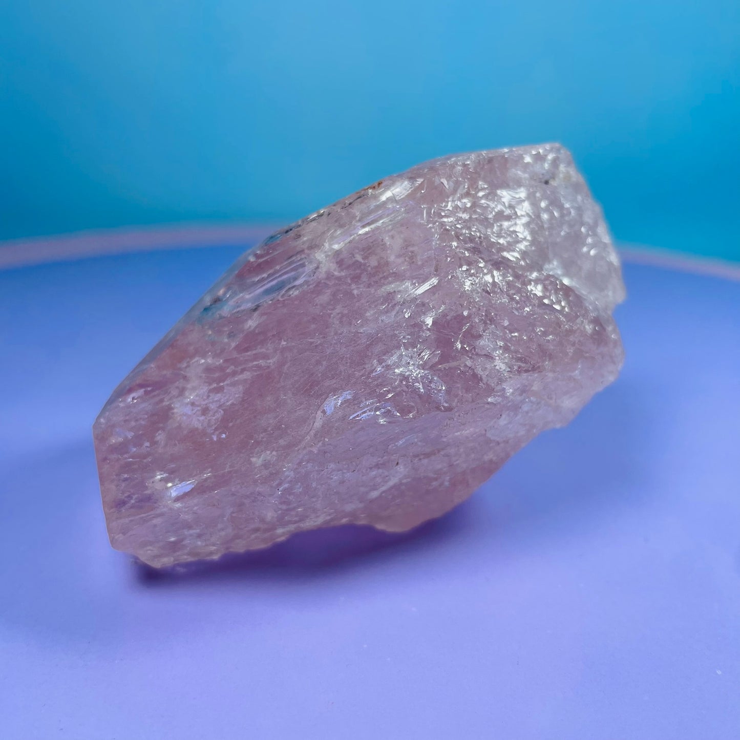 A Grade Morganite Large Crystal Specimen (Video)