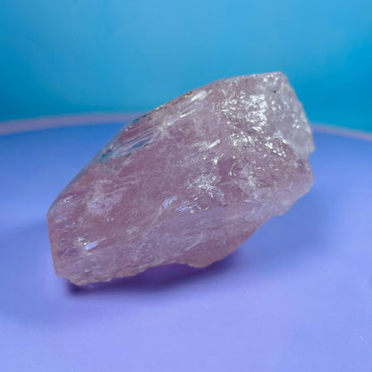 A Grade Morganite Large Crystal Specimen (Video)