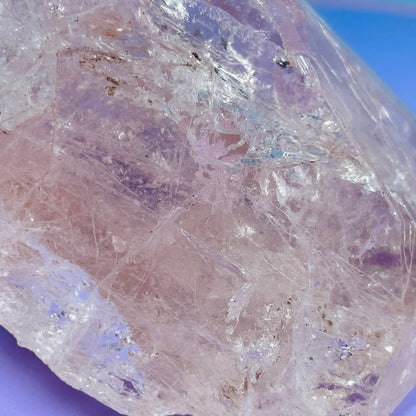A Grade Morganite Large Crystal Specimen (Video)