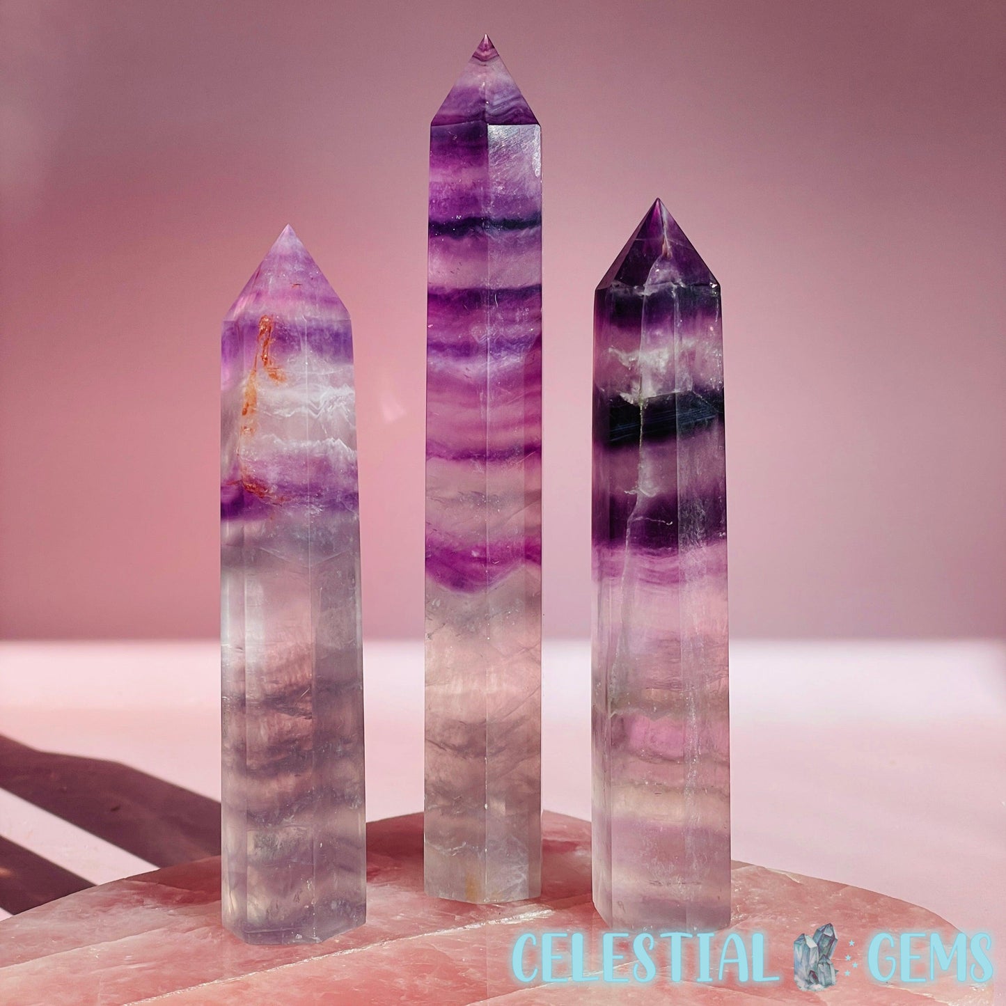 Purple Fluorite Medium Tower