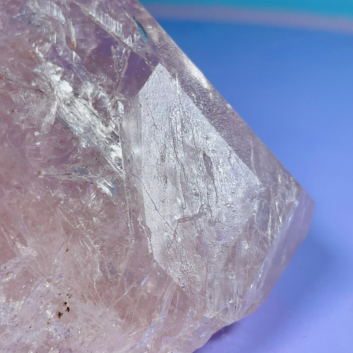 A Grade Morganite Large Crystal Specimen (Video)