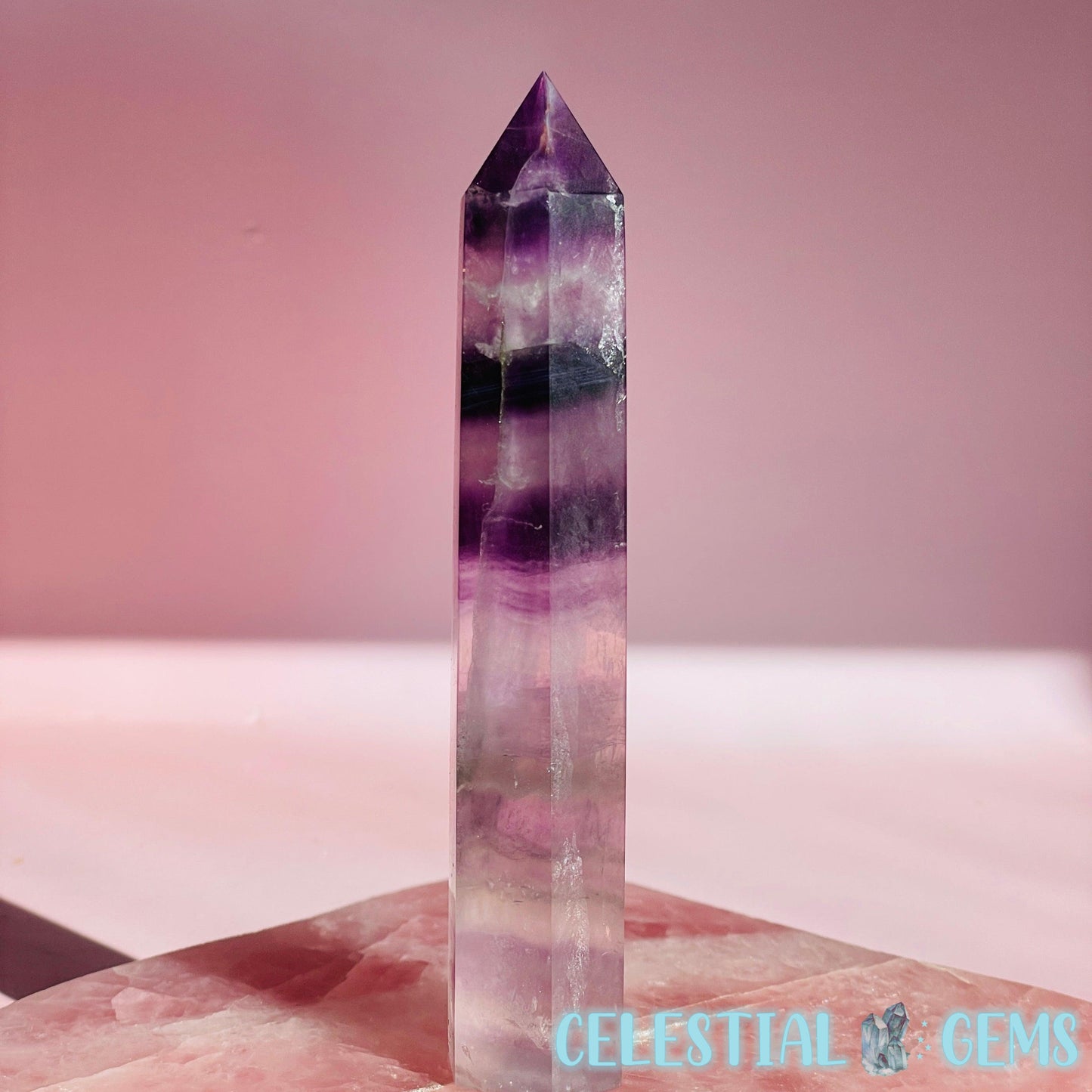 Purple Fluorite Medium Tower