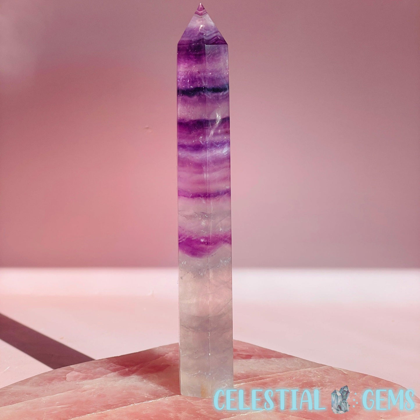 Purple Fluorite Medium Tower