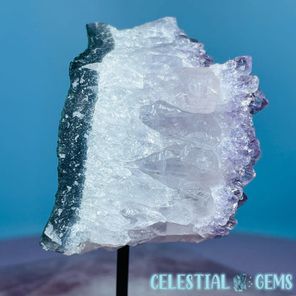 Amethyst 'Lollipop' Small Cluster on Stand