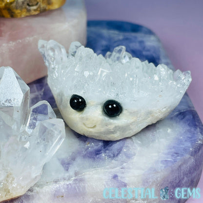 Clear Quartz Cluster Pet Rock