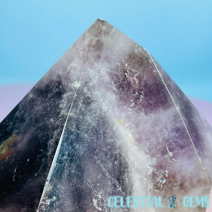 Dark Smoky Amethyst Large Chunky Tower