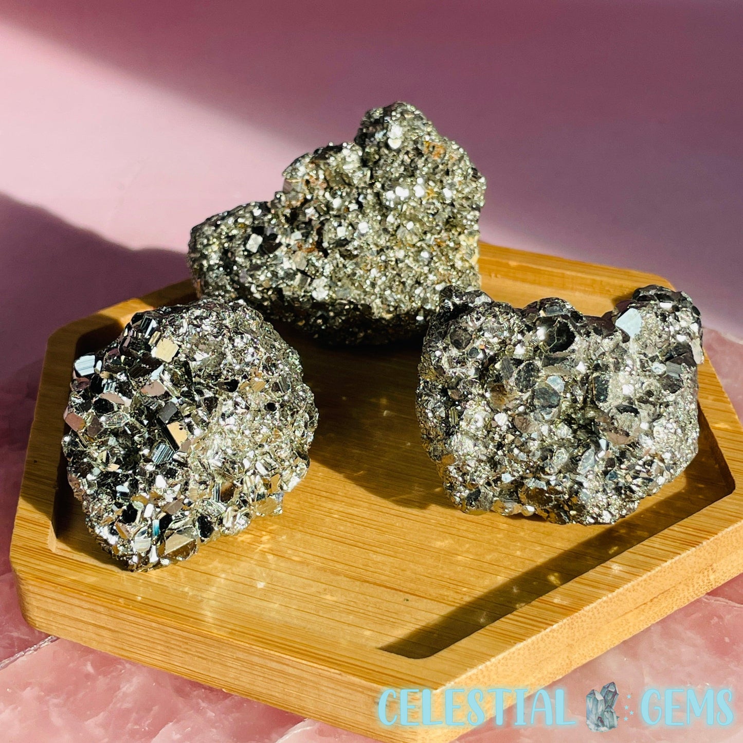 Peruvian Pyrite Small Raw Chunk (Grade 1)