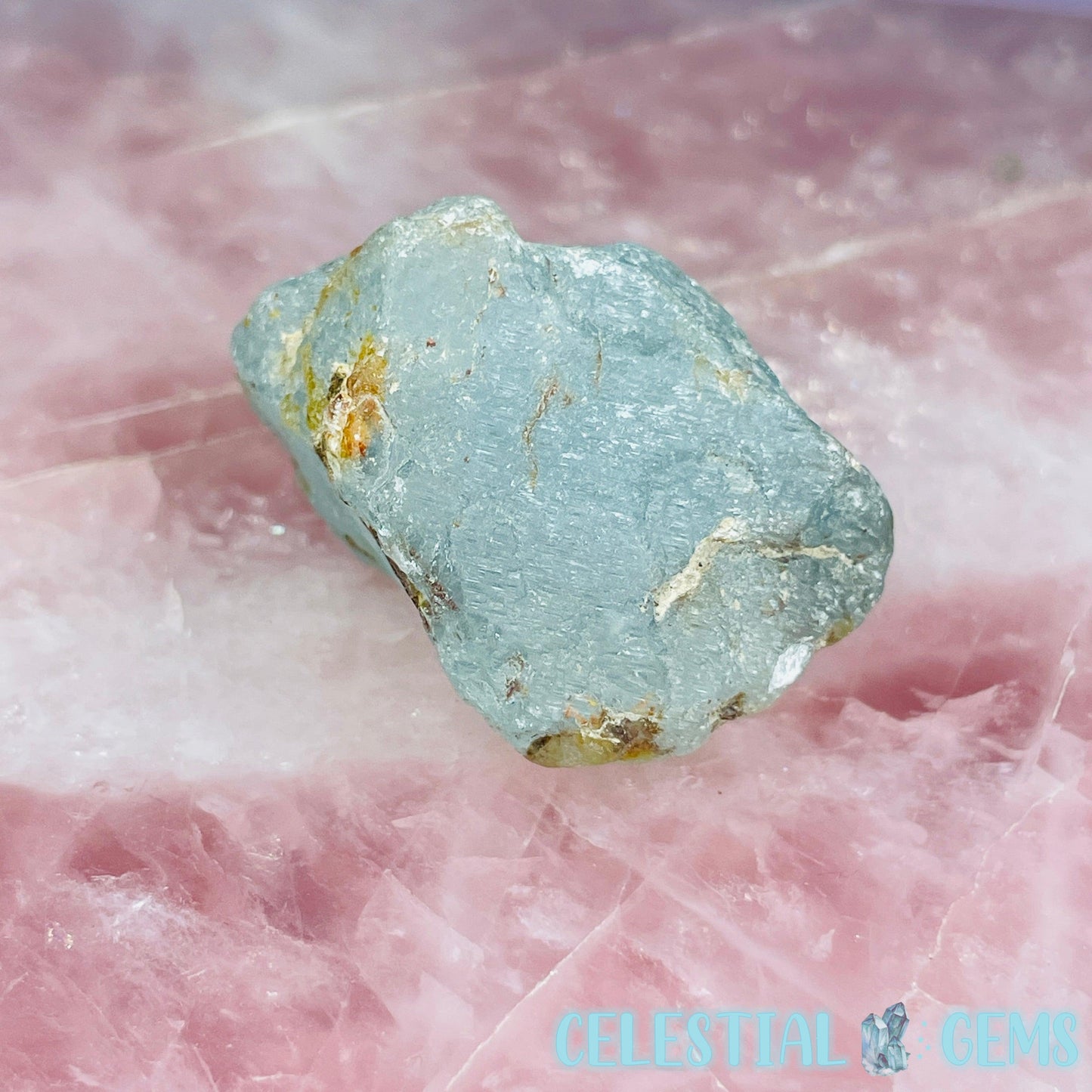 Sky Blue Topaz Natural Raw Crystal Specimen