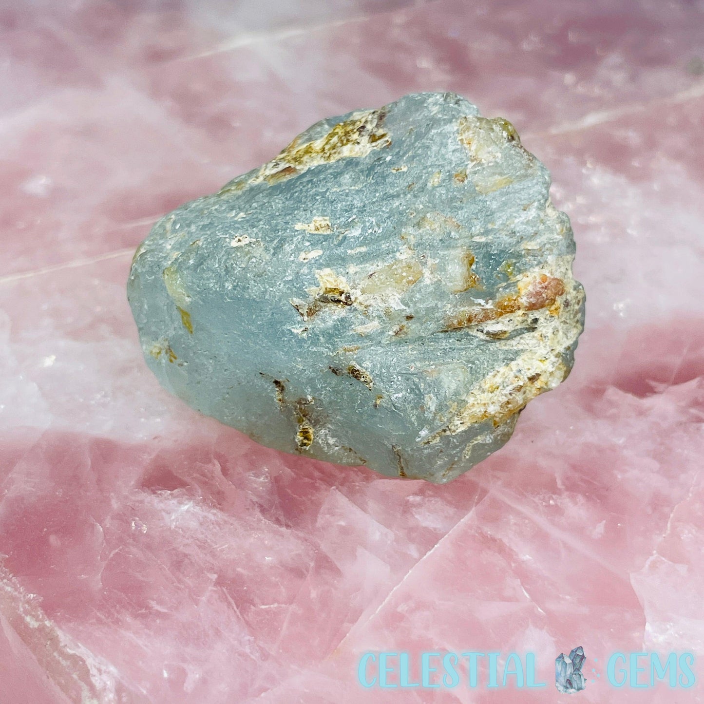 Sky Blue Topaz Natural Raw Crystal Specimen