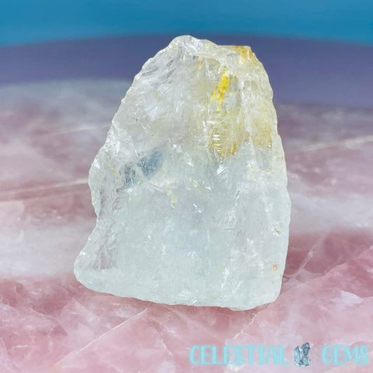 White Topaz Natural Raw Crystal Specimen