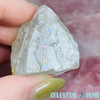 White Topaz Natural Raw Crystal Specimen
