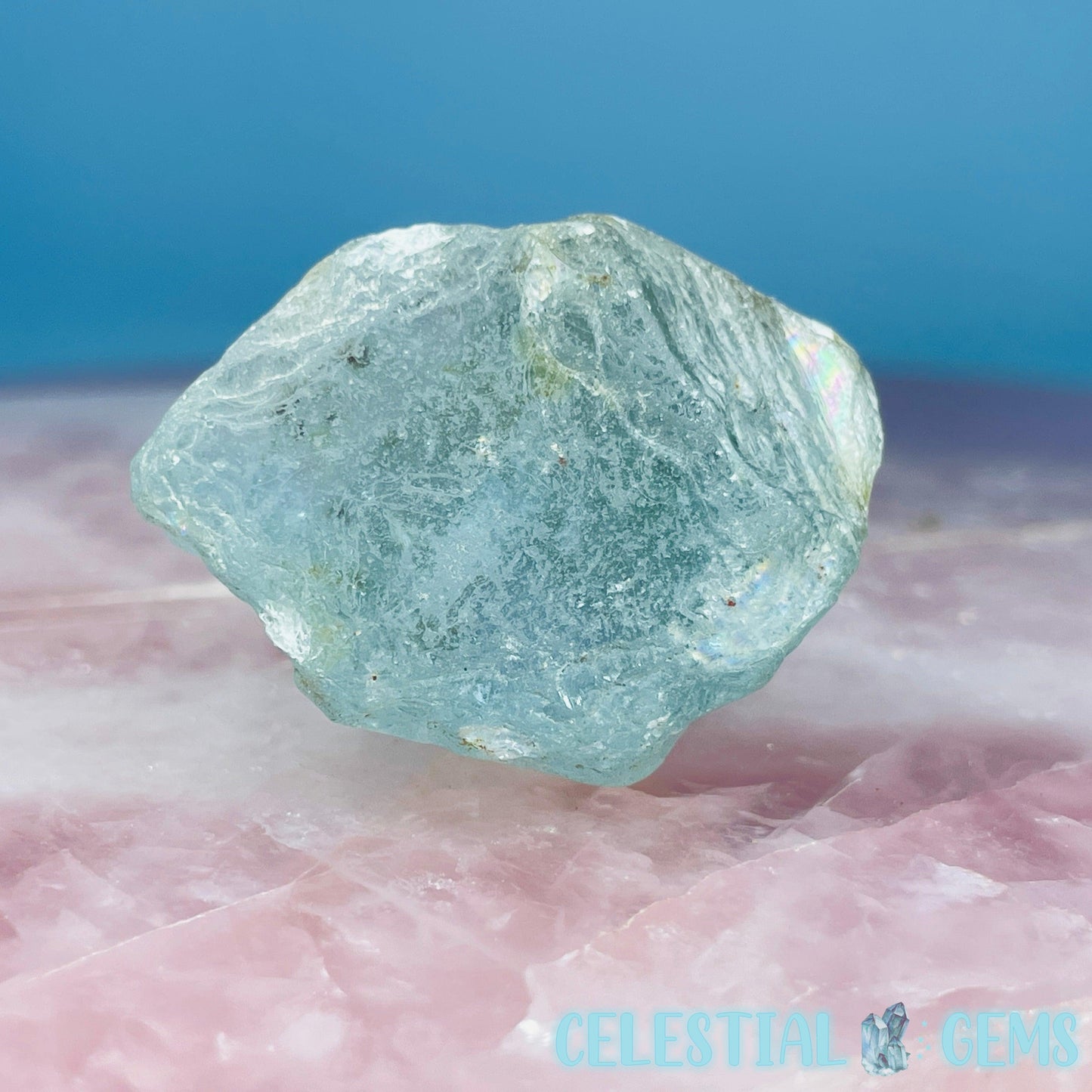 Sky Blue Topaz Natural Raw Crystal Specimen