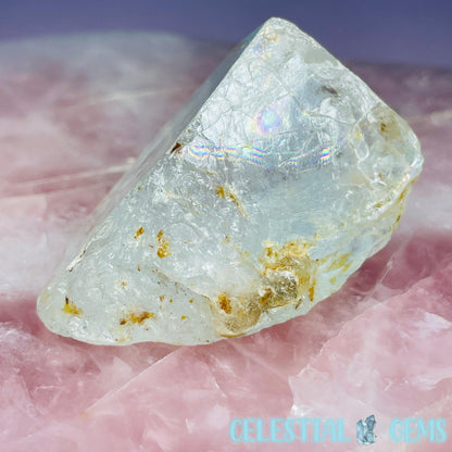 White Topaz Natural Raw Crystal Specimen