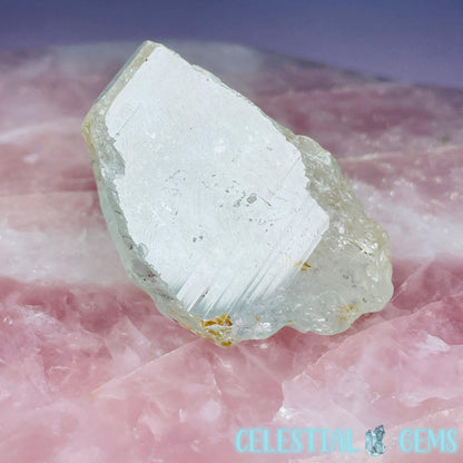 White Topaz Natural Raw Crystal Specimen
