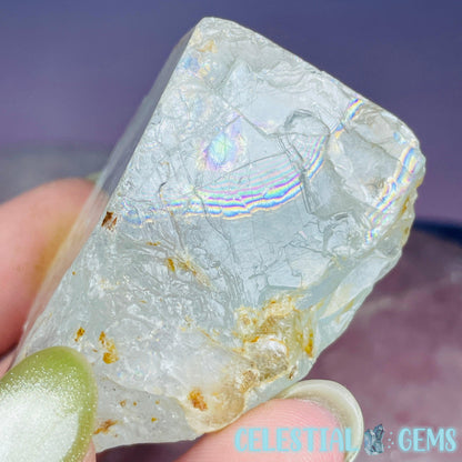 White Topaz Natural Raw Crystal Specimen