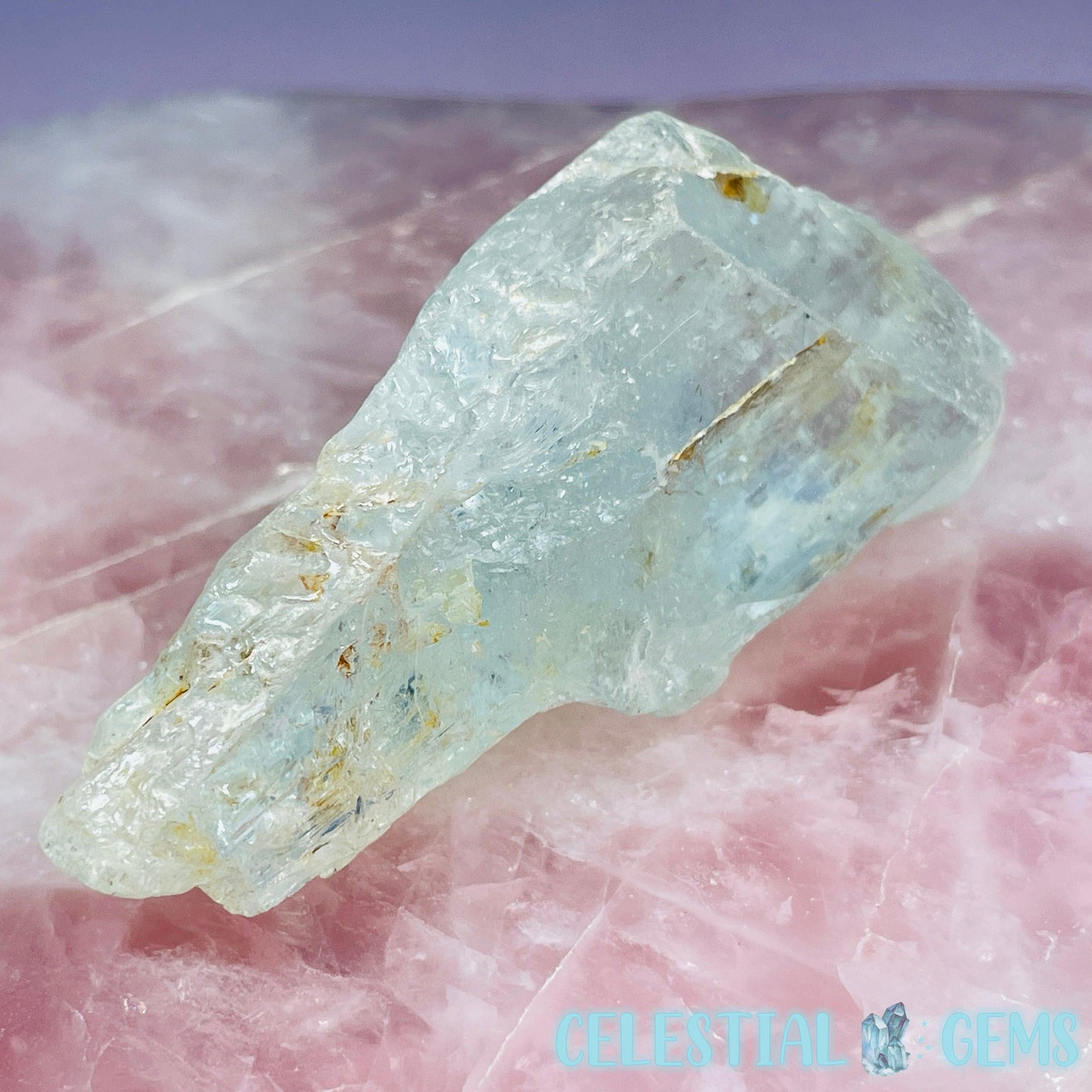 White Topaz Natural Raw Crystal Specimen