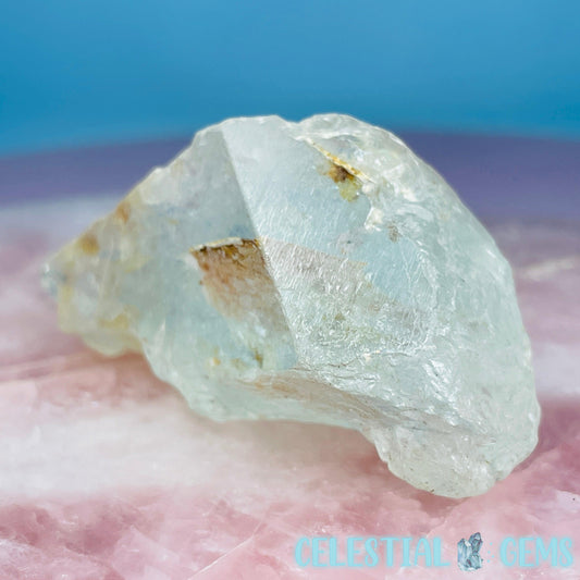 White Topaz Natural Raw Crystal Specimen