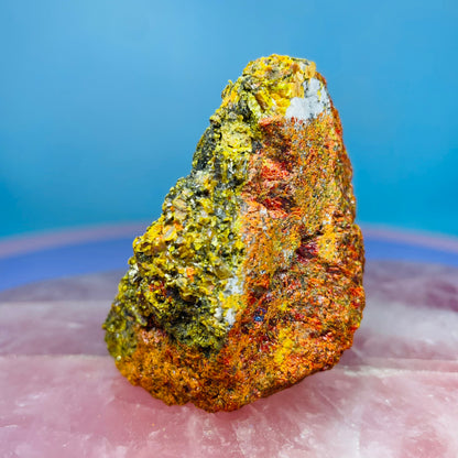 Realgar + Orpiment Specimen (TOXIC)
