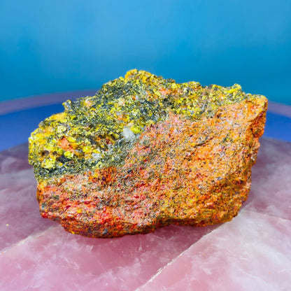 Realgar + Orpiment Specimen (TOXIC)
