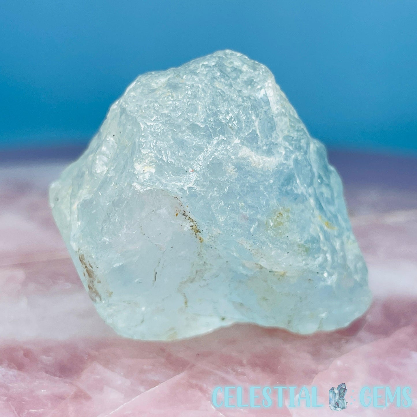 Sky Blue Topaz Natural Raw Crystal Specimen