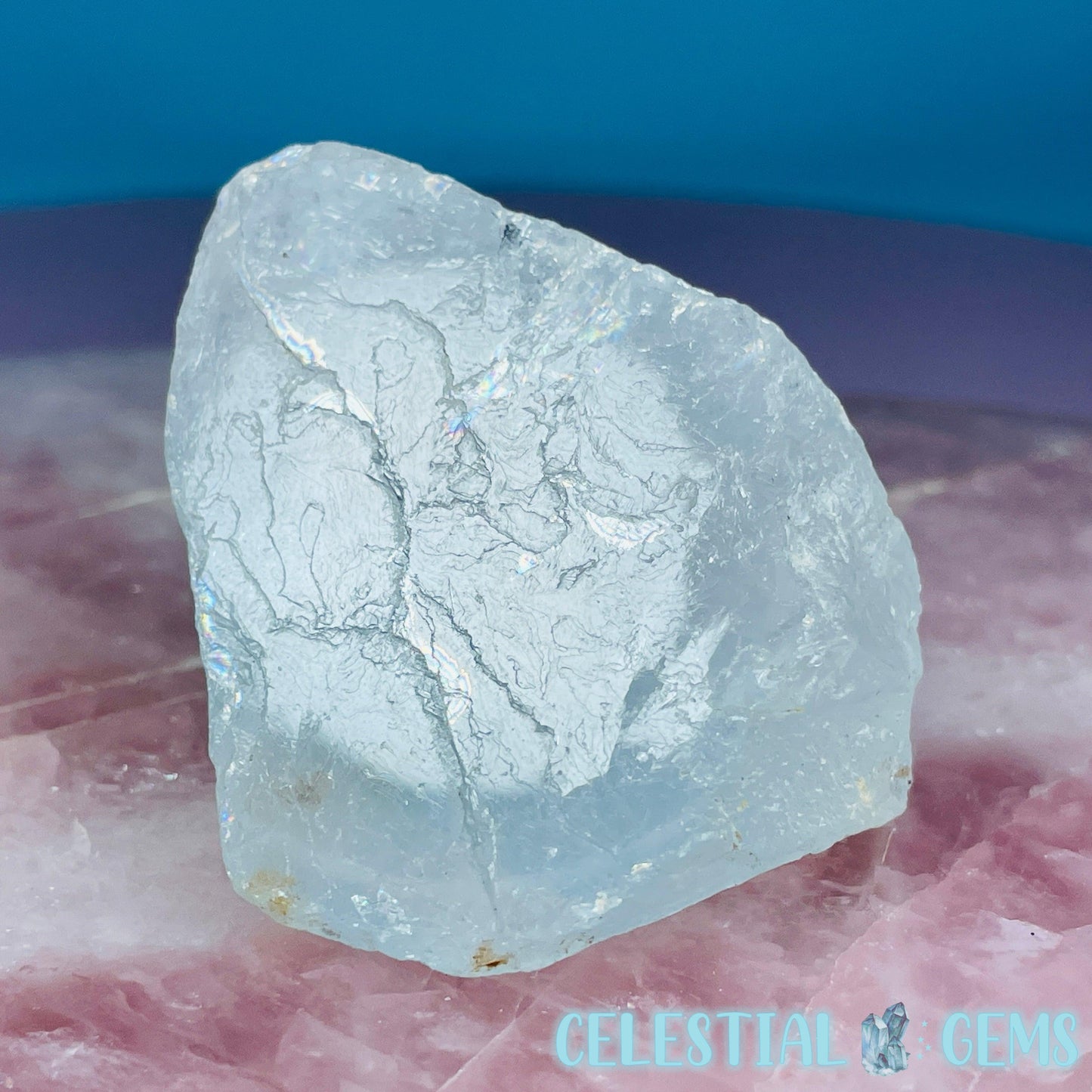 Sky Blue Topaz Natural Raw Crystal Specimen