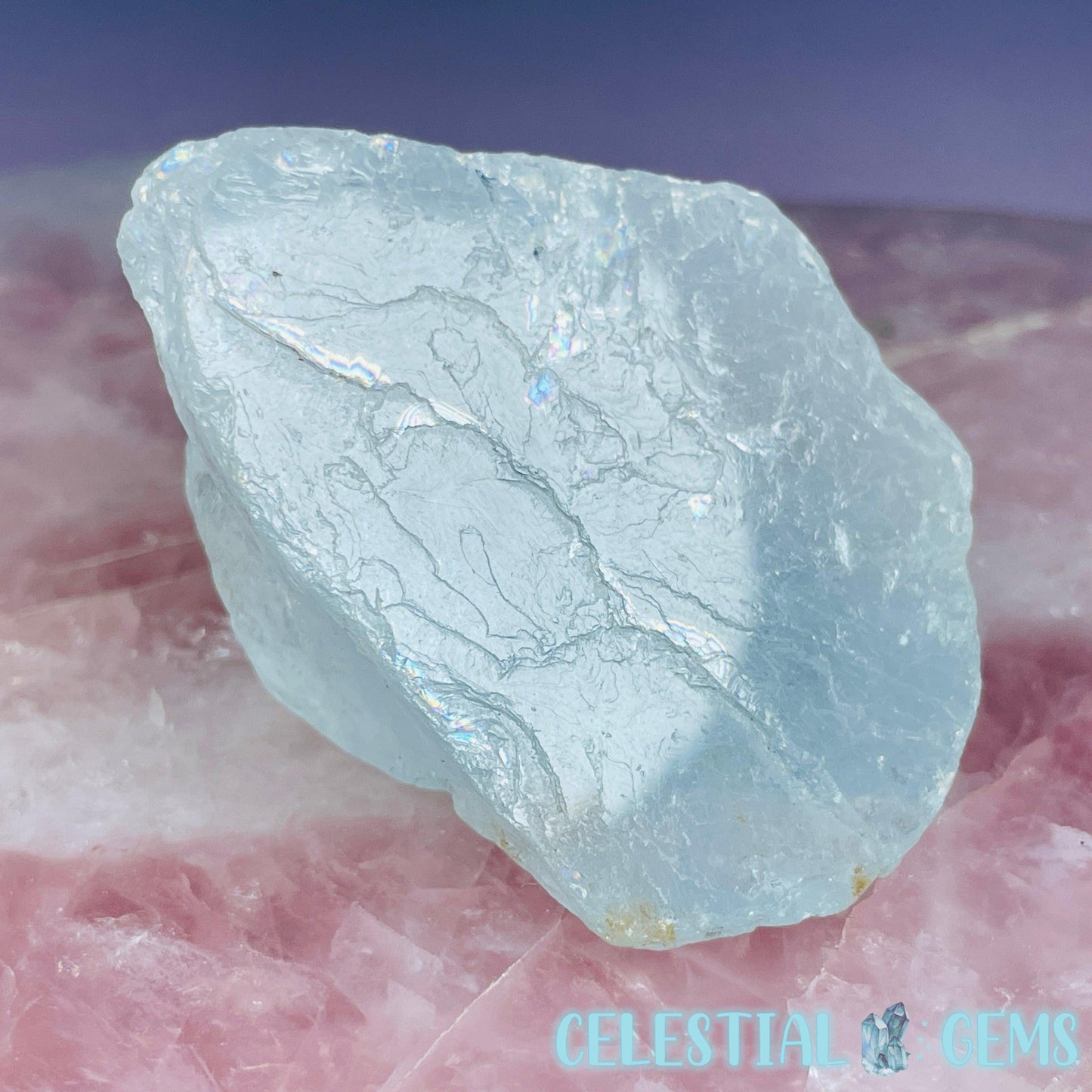 Sky Blue Topaz Natural Raw Crystal Specimen