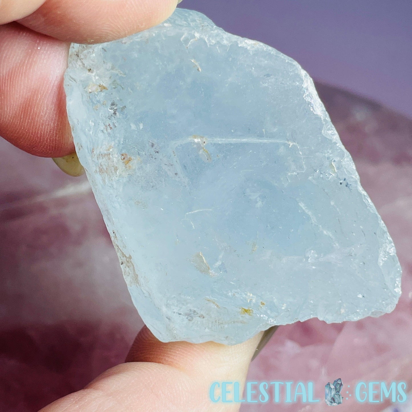 Sky Blue Topaz Natural Raw Crystal Specimen