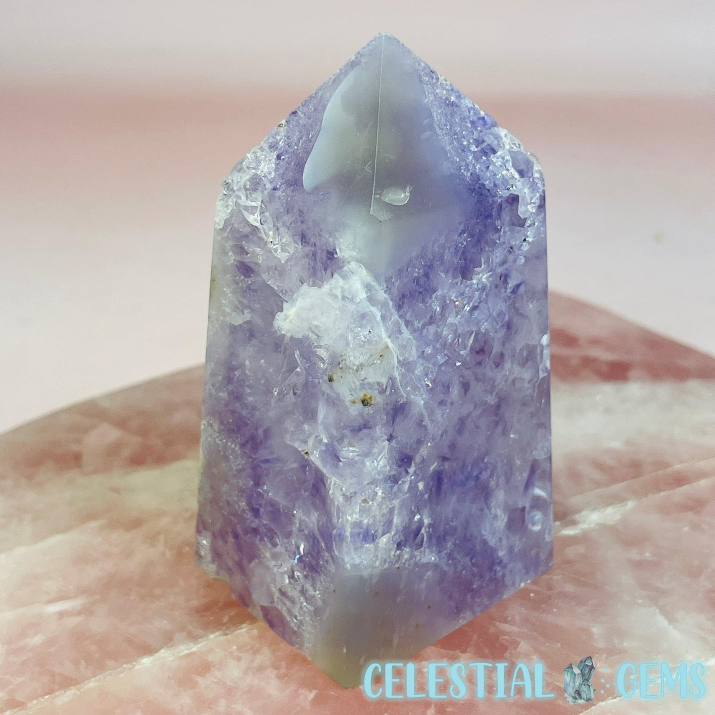 Amethyst Polished Small Chunky Obelisk Tower