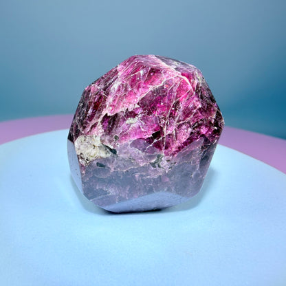 Rhodolite Garnet Small Faceted Freeform