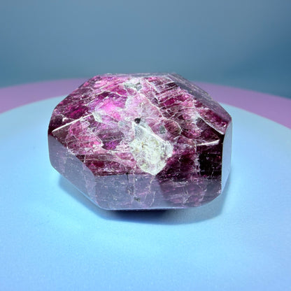 Rhodolite Garnet Small Faceted Freeform