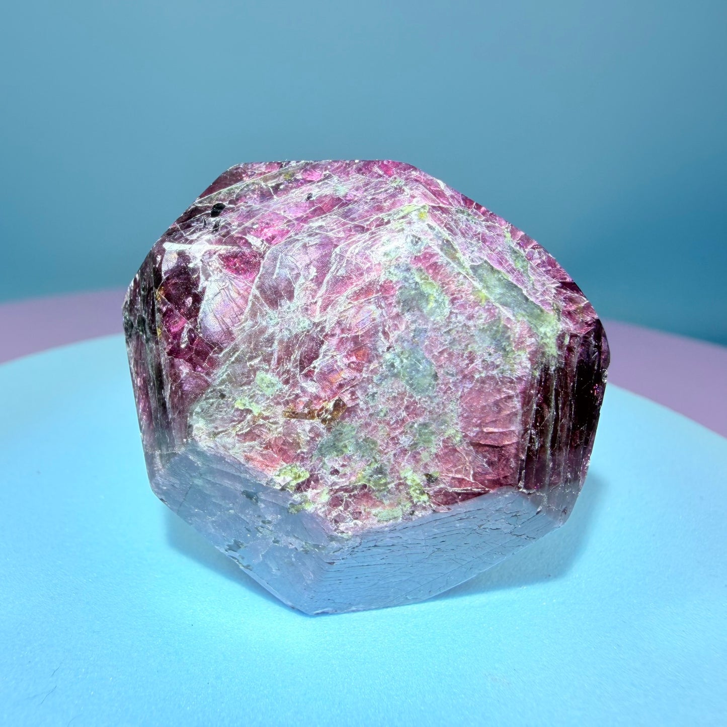 Rhodolite Garnet Small Faceted Freeform