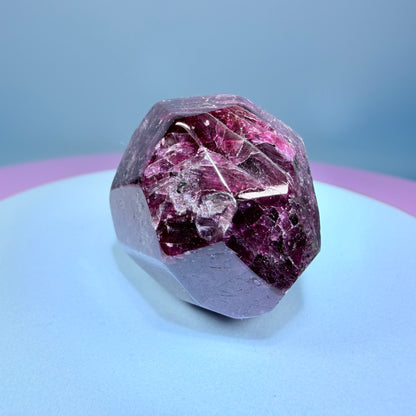 Rhodolite Garnet Small Faceted Freeform