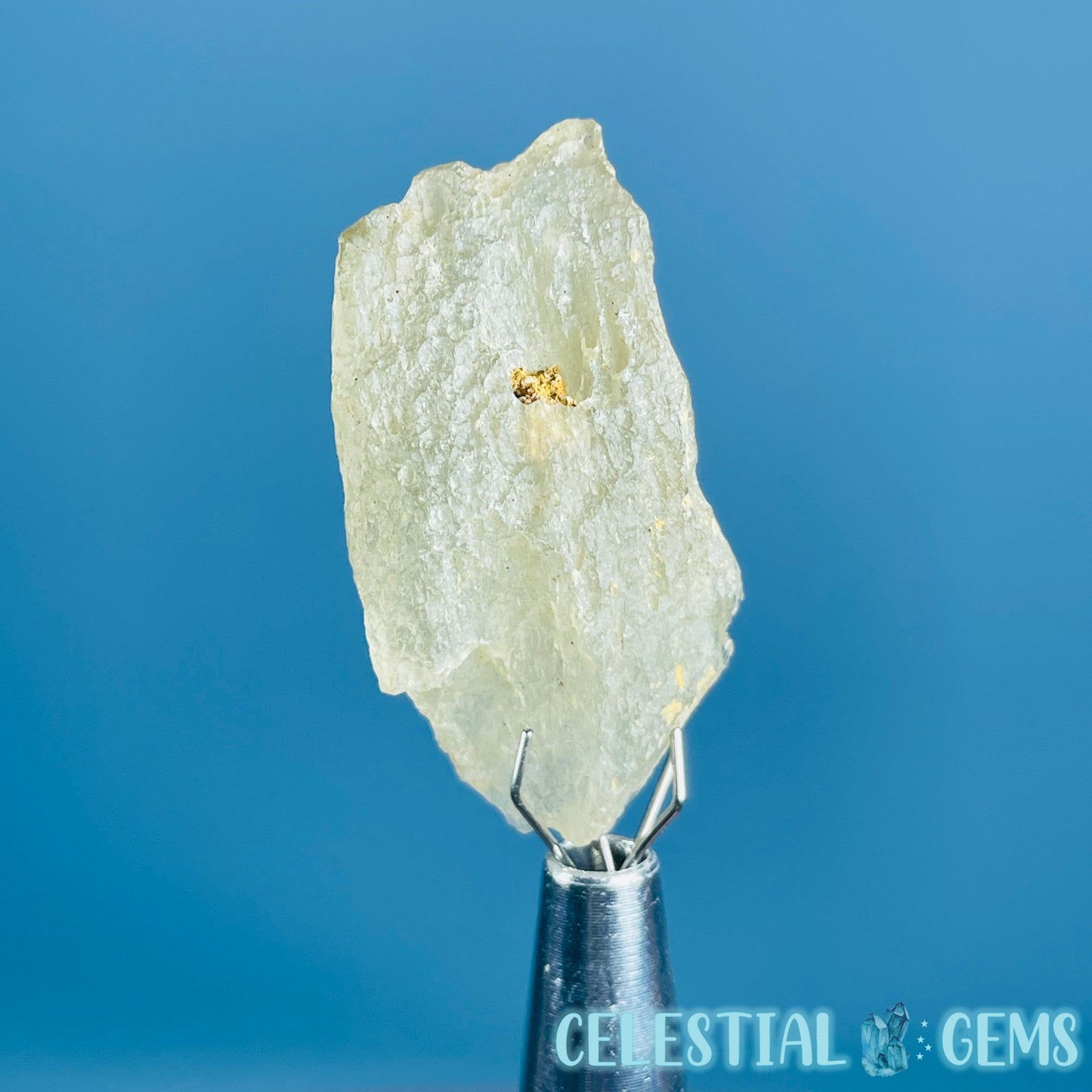 Libyan Desert Glass Small Natural Raw Crystal Specimen