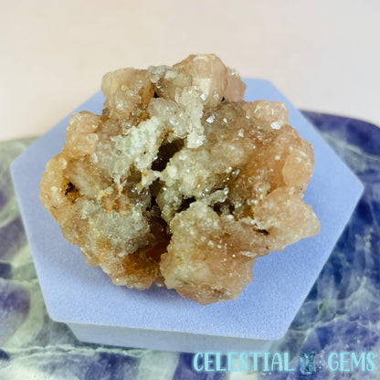 Pink Zeolite Apophyllite Raw Small Cluster Chunk