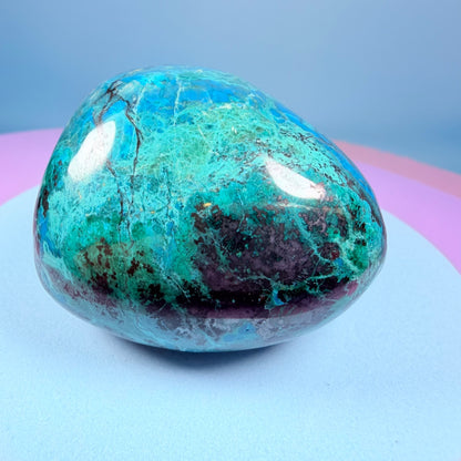 Chrysocolla Polished Medium Freeform, Peru