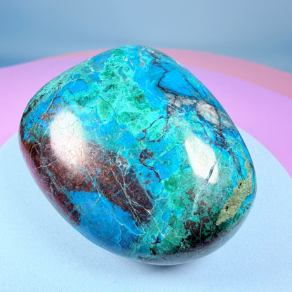 Chrysocolla Polished Medium Freeform, Peru